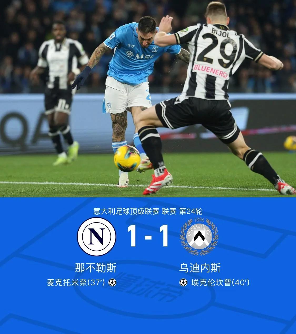 那不勒斯迎来连胜，客场绝杀荷兰球队